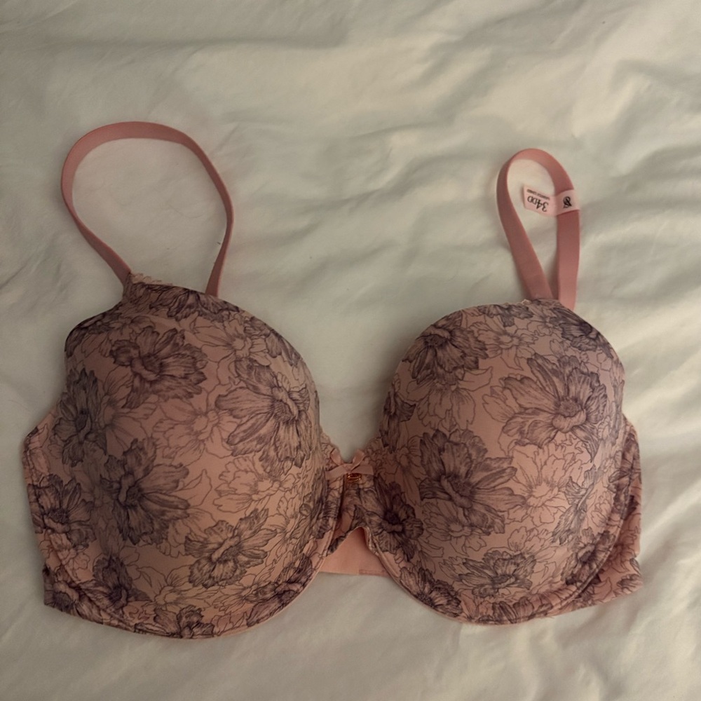 Victoria's Secret Body by Victoria Pink Floral Bra